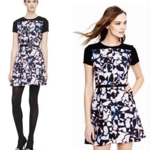 Floral Print Short Sleeve Dress